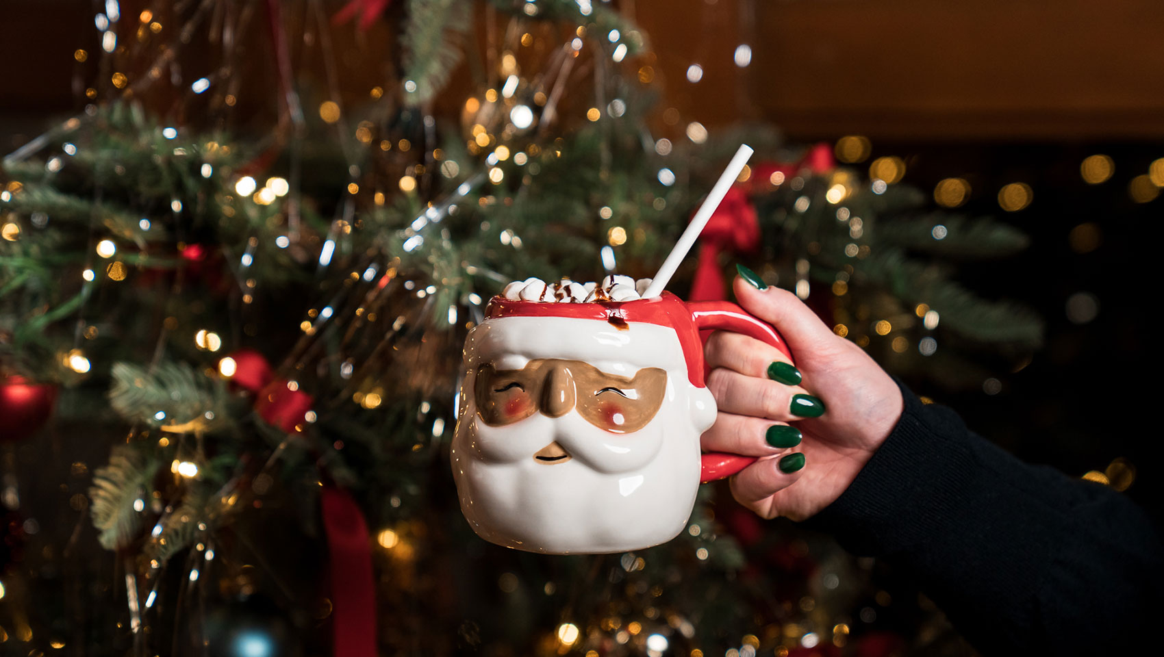 santa claus mug