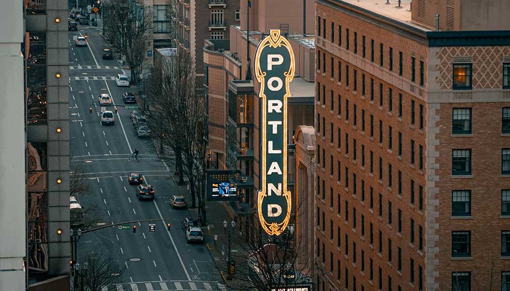 Portland sign